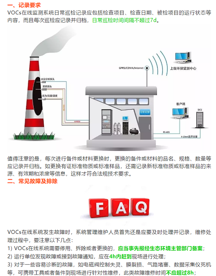 VOCs在線監(jiān)測系統(tǒng)日常運行管理要求如何？